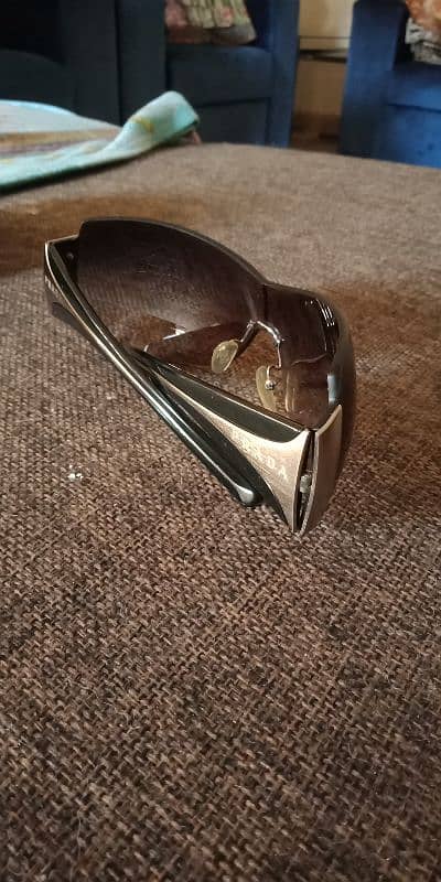 Prada Shield sunglasses brown SPR 041 5