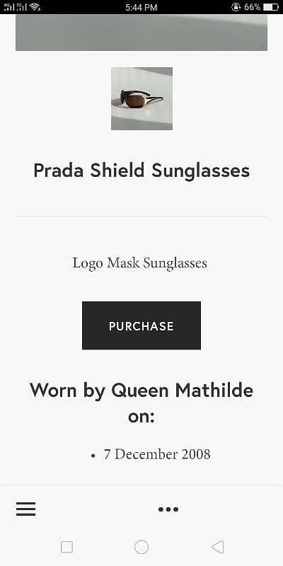 Prada Shield sunglasses brown SPR 041 9