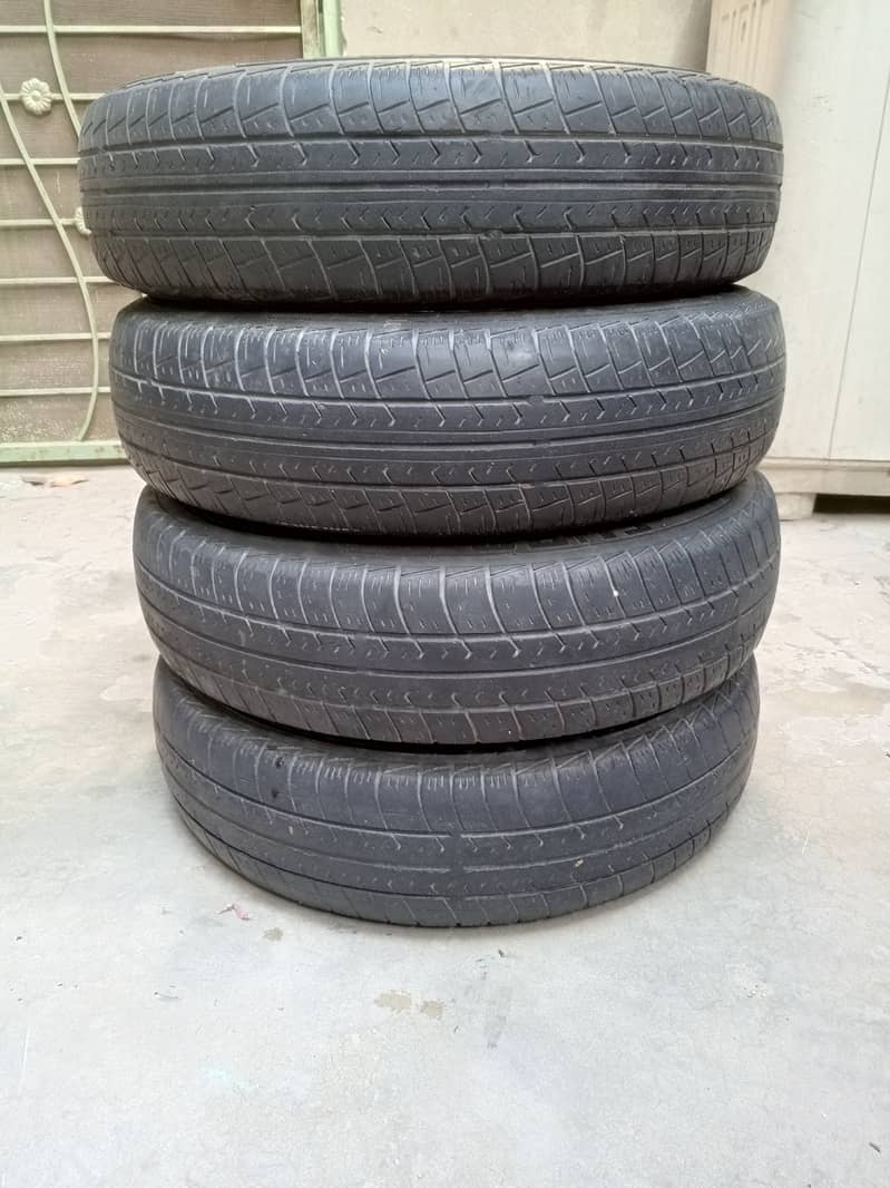 145/80/13/ tyres with Rims Alto wagon R 0