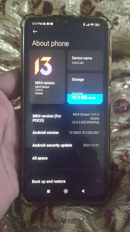 Poco M3 4gb ram 128 box sat ha 2