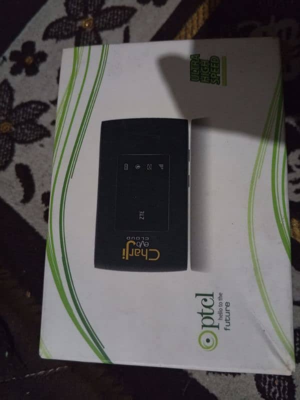 EVO Charji Cloud ZTE PTCL 2 months used 5