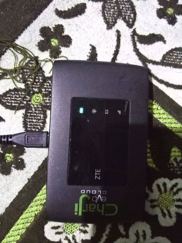 EVO Charji Cloud ZTE PTCL 2 months used 0