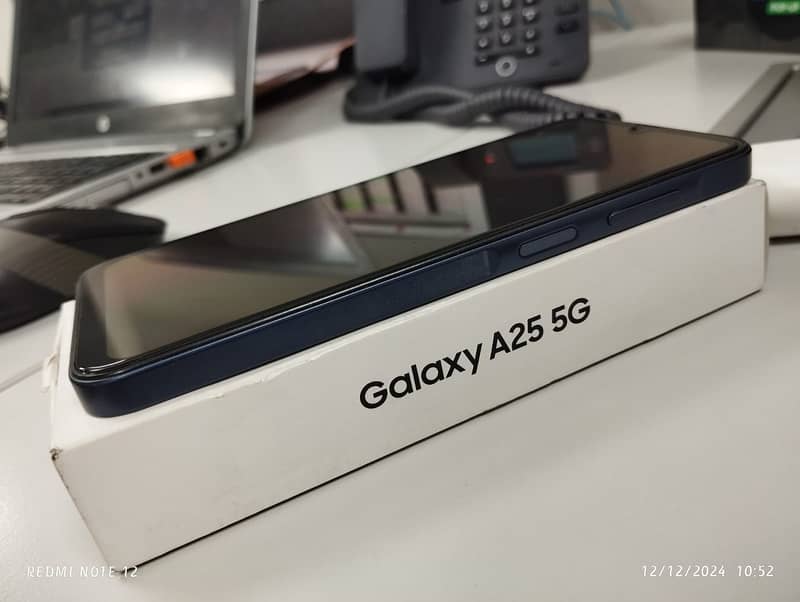 Samsung Mobile A25 5G with Complete Box 0