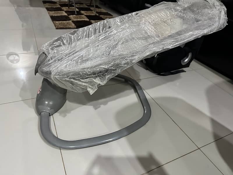 Baby swings, car child seat, cot, bath tub for sale in Islamabad 13