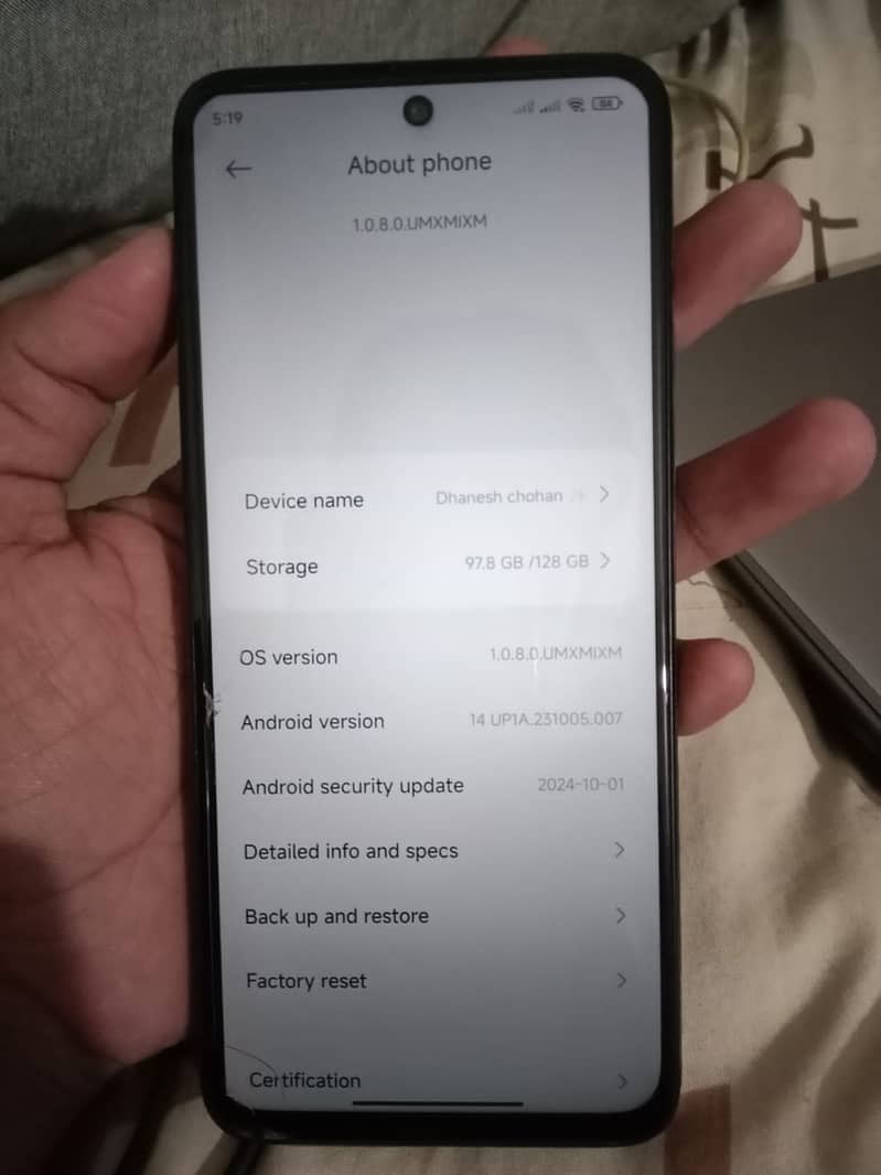 Xiaomi Redmi Note 12 Pro 4