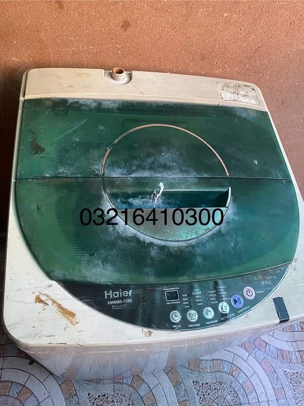 automatic haier washing machine 0