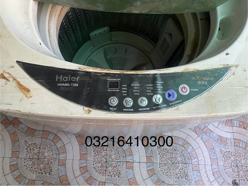 automatic haier washing machine 6