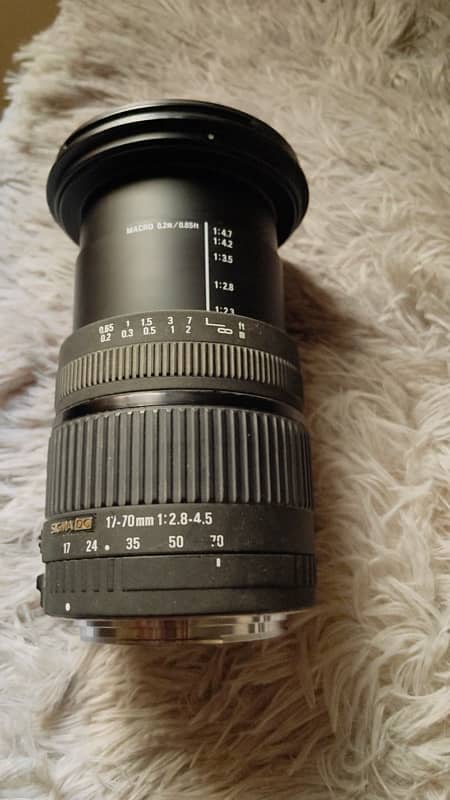 Sigma lense 17-70 0