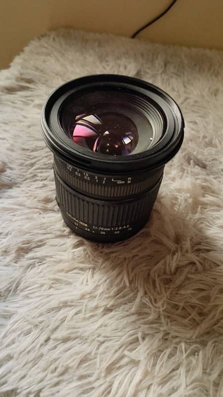 Sigma lense 17-70 1