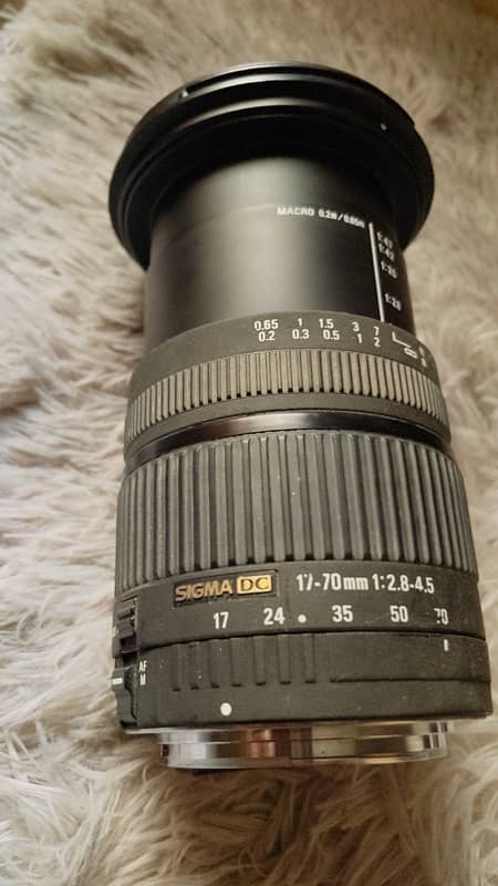 Sigma lense 17-70 3