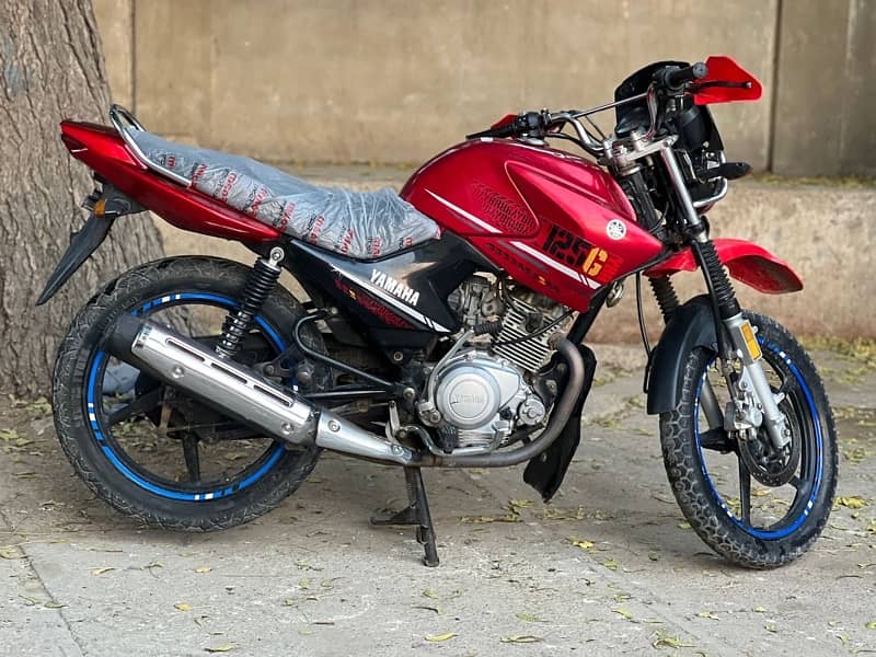 Yamaha  ybr125g 1