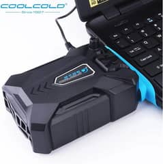 CoolCold Portable Laptop Cooling Fan – USB Powered