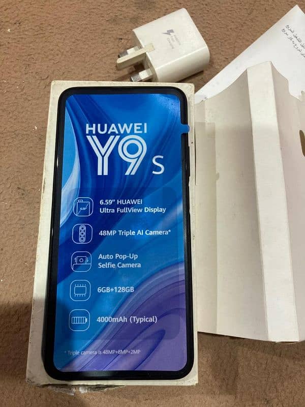 huawei Y9s 6 ram 128 memory 4