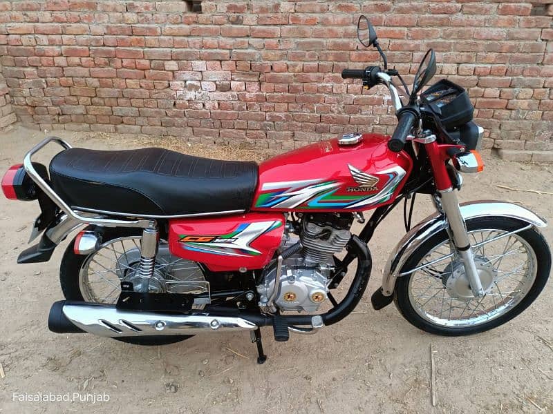 Honda CG 125 2023 mdl totally genioun O30/4/07/77/2/15/ 10