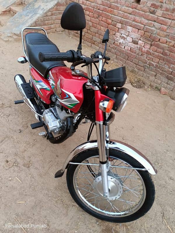 Honda CG 125 2023 mdl totally genioun O30/4/07/77/2/15/ 12