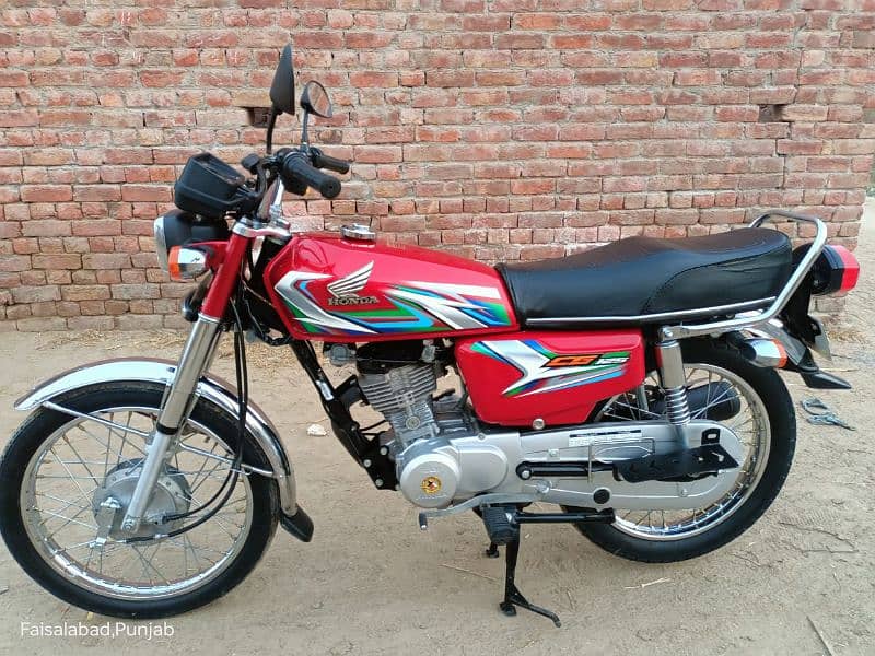 Honda CG 125 2023 mdl totally genioun O30/4/07/77/2/15/ 14