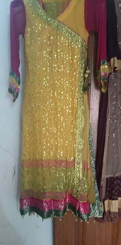 designer mehndi dress for sale 0