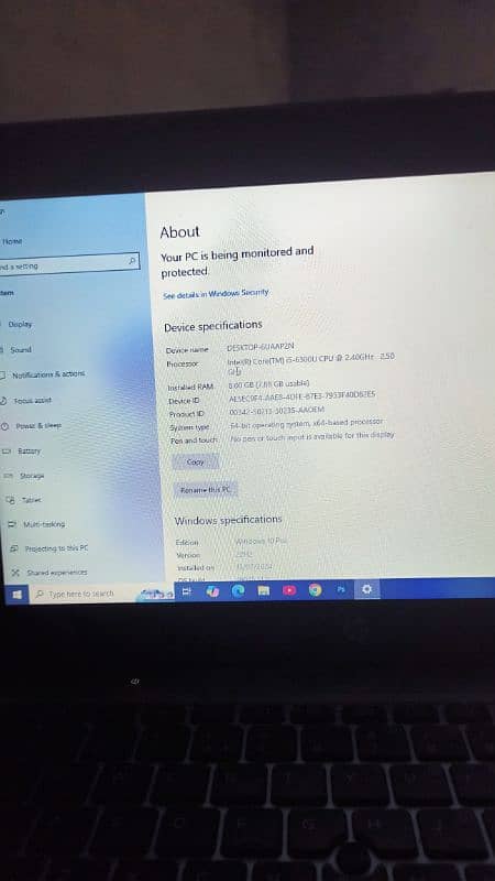 Hp i5 6th generation DDR 4 Best Condition Laptop 10/10 3