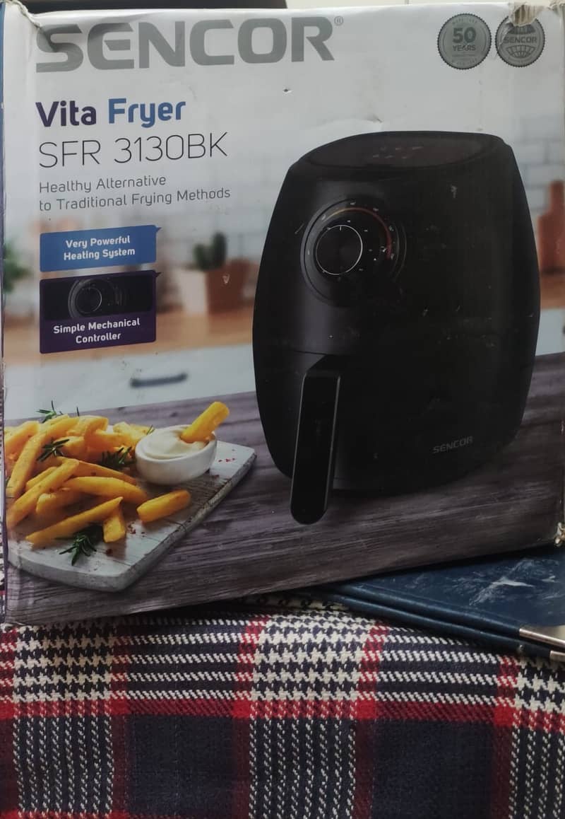 SENCOR -Air Fryer -SFR3130BK 3