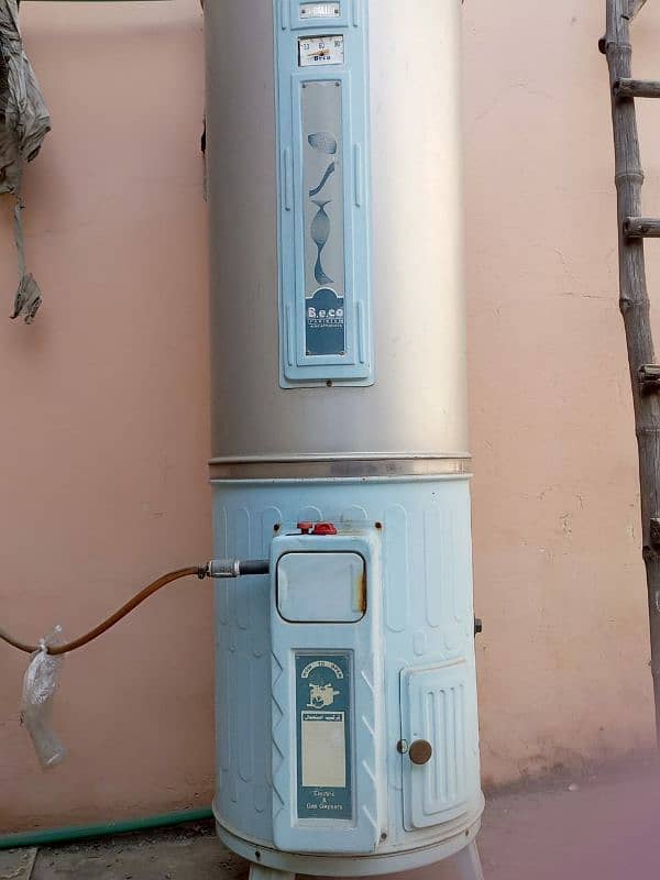 Gas Geyser 35 gallon good condition 0