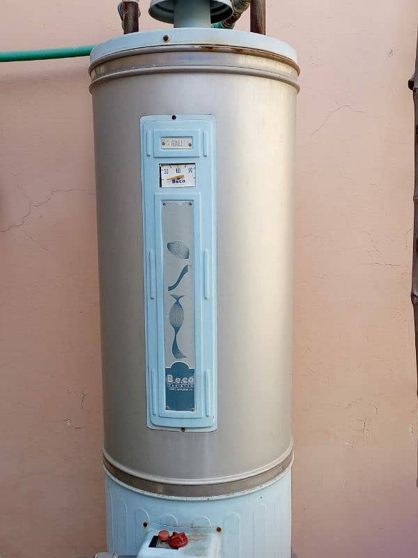 Gas Geyser 35 gallon good condition 1