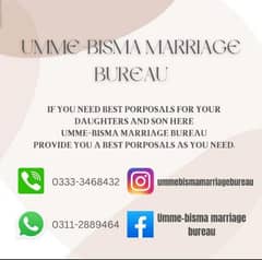 Umme-bisma Marriage Bureau