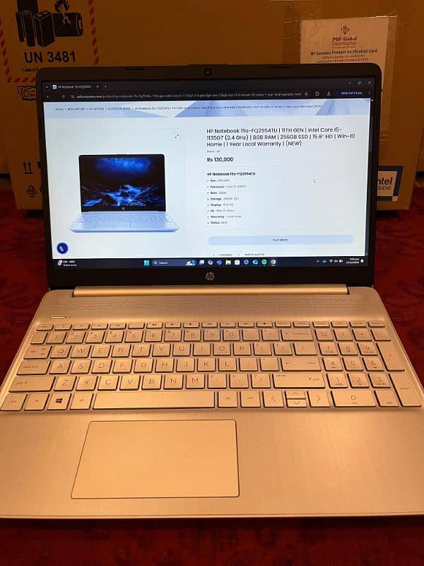 HP Notebook 15s i5 11th gen 1