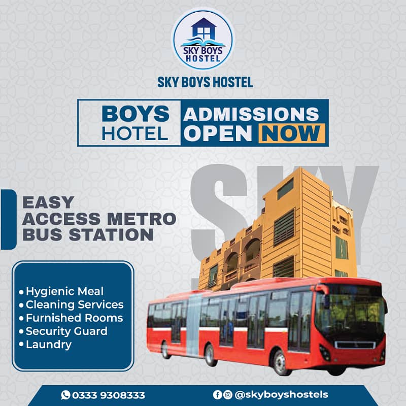 Sky Boys Hostel near Rehmanabad Metro station 0