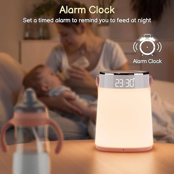 ALACRIS Night Light Dimmable, Bedside Lamp with kids lullaby music 1