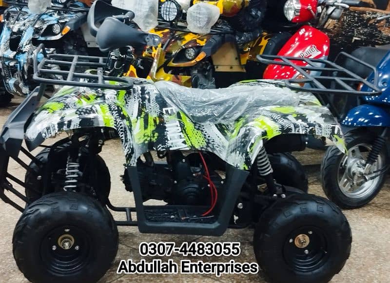 VTI car model 110cc ATV quad bike for sell deliver all Pak 7