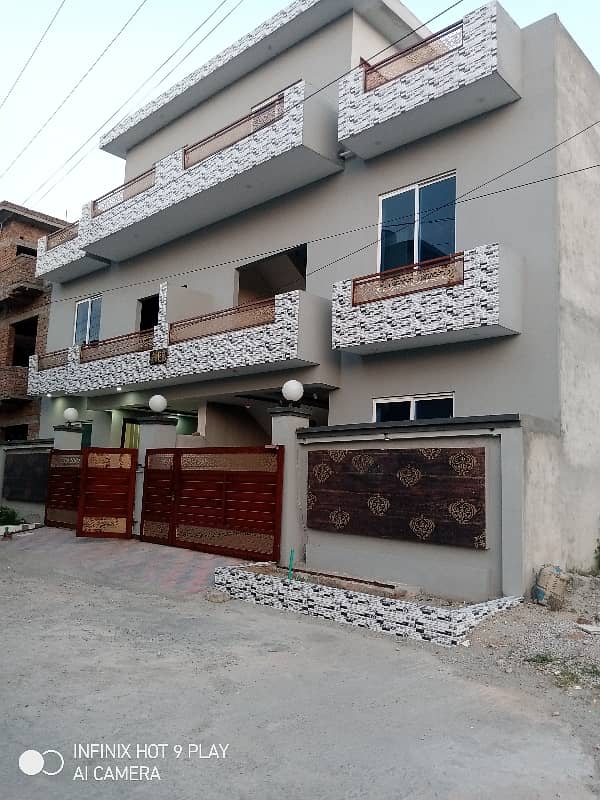 5 Marla Double Unit Brand New House For Sale 0