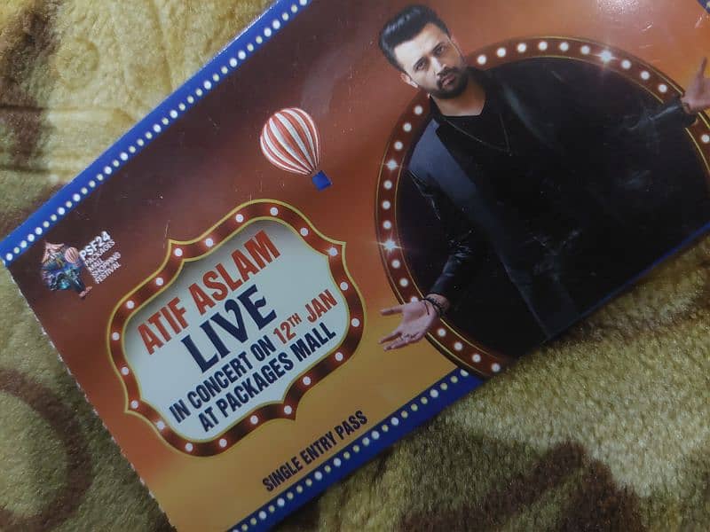 Atif Aslam Concert Pass 0