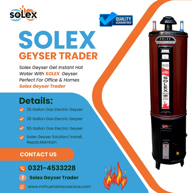 Solex Geyser New Sale/Heavy Guage Geyser/Energy Saving Geyser sale 7