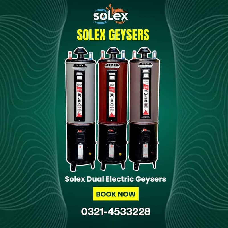 Solex Geyser New Sale/Heavy Guage Geyser/Energy Saving Geyser sale 16