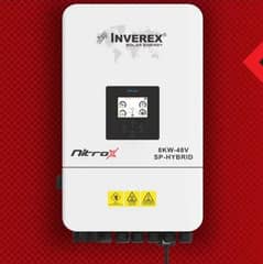 Inverex Hybrid inverter Nitrox series Available