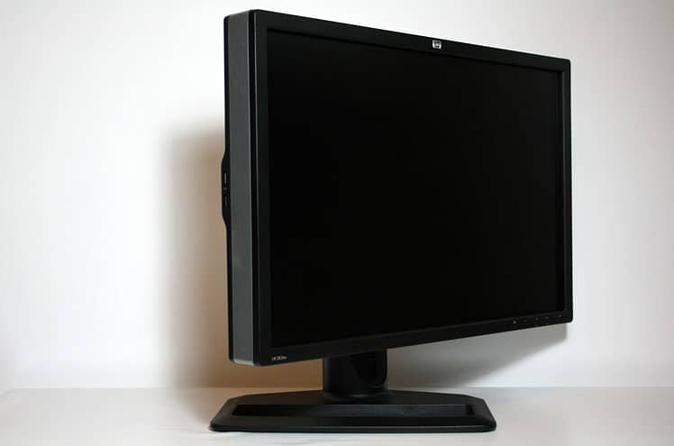 HP ZR24w LCD Available HDMI, DVI, VGA All Ports Support Without Stand 0