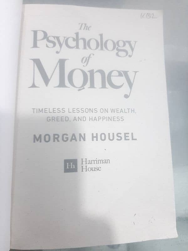 The Psychology of Money. By Howard Marks. Yellow printed. 2