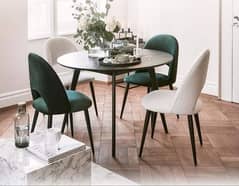 dining chair 4 chair with table compelet set