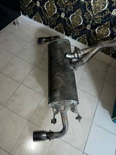 Rx8 Exhaust with Cutoff