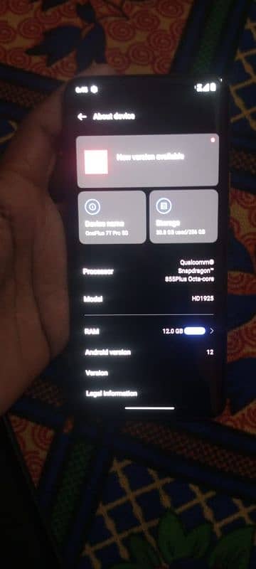 I'm selling my one plus 7t pro maclaren 7