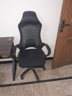 Office chair and table 1 month used . .