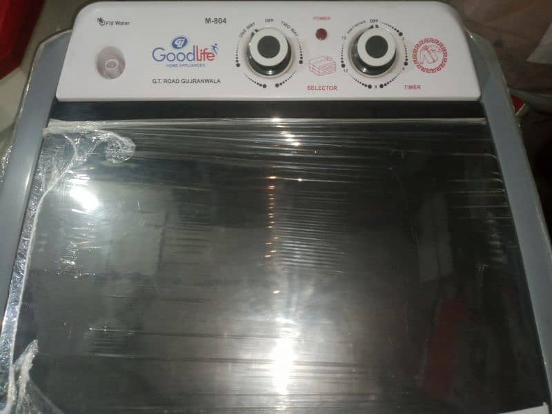 Good life washing machine model M-804 0