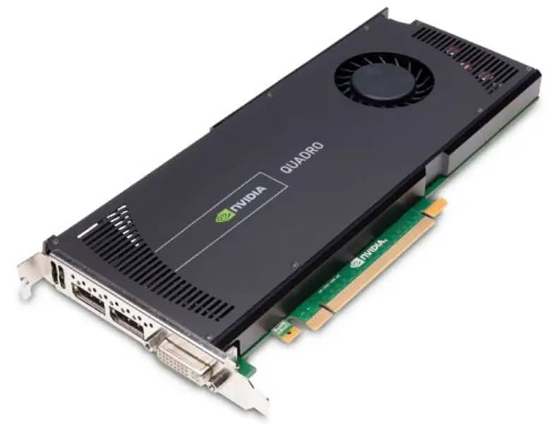 Graphic card nvidia quadro 4000 2GB  256 bit 2