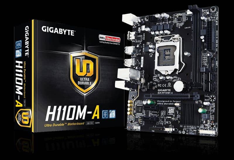 H110M Gaming Motherboard With i5 6th Generation Processor 0