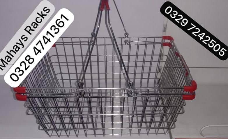 Shopping Trolleys/ baskets/ POS/ store Racks/ cash counters/ wall rac 2