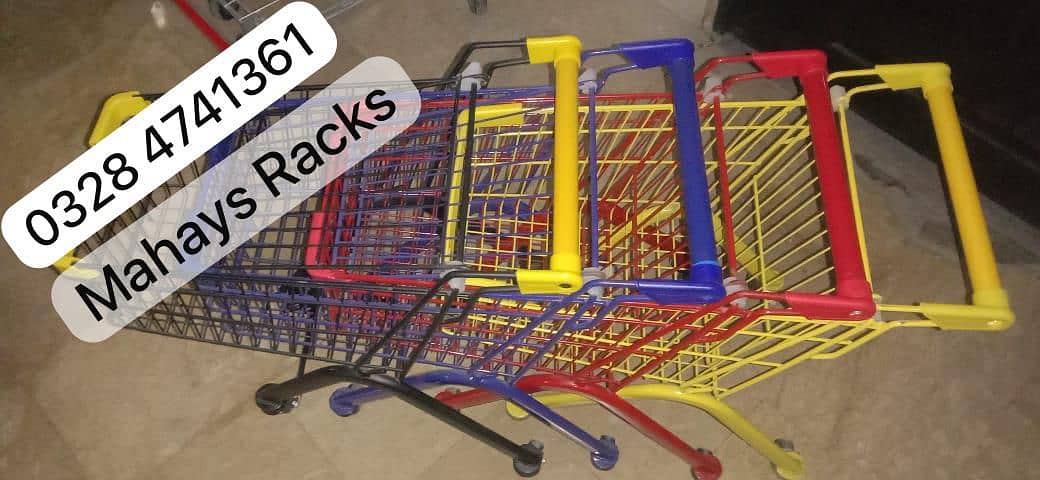 Shopping Trolleys/ baskets/ POS/ store Racks/ cash counters/ wall rac 3