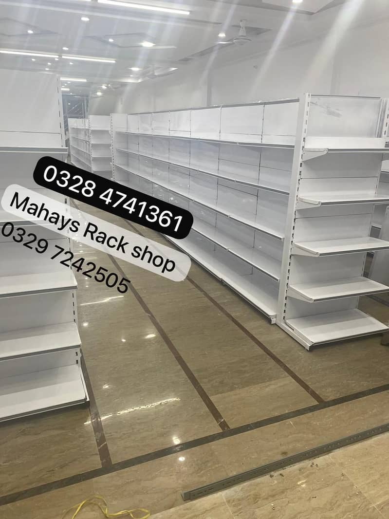 Wall Rack/ Gondola Rack/ Store Rack/ Shopping Trolley/ Cash counter 7