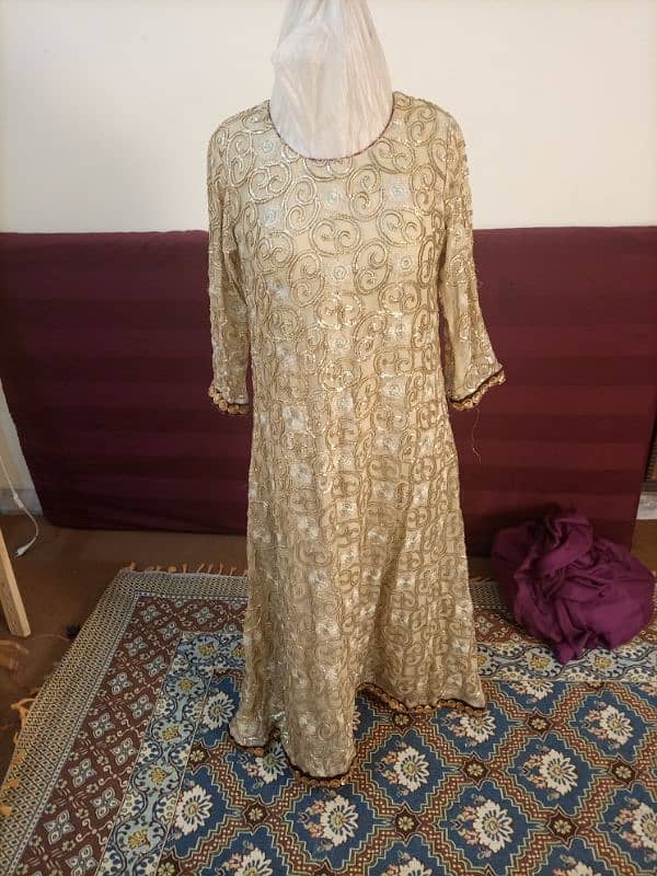 long maxi golden colour 0