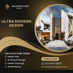 Architecture Interior/Office Design/Home Design/Map/2D 3D Naqsha