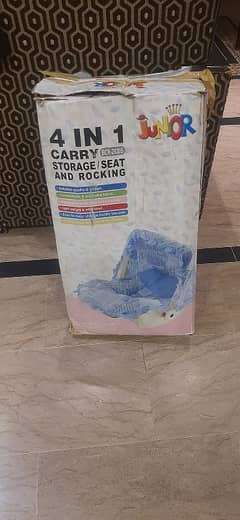 baby carry used for 7 to 8 months but condition is 10/10.